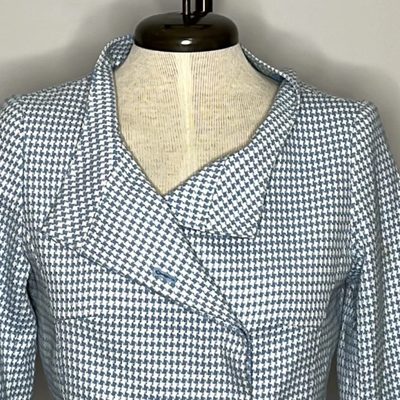 Wanko Houndstooth Cropped JacketBlazer- Size Small (34) - Picture 3 of 7